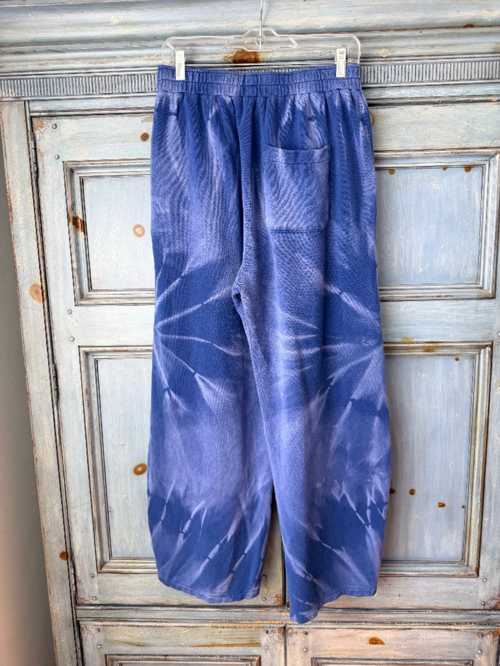 The Elder Statesman Wide Leg Tie Dye Sweatpants Size M - Picture 7 of 9